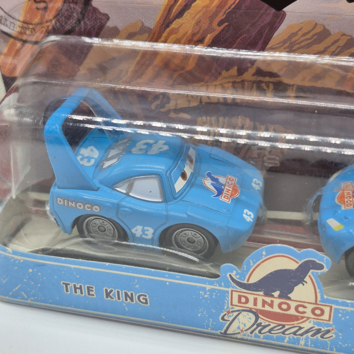 Dinoco Dream The King And Lightning McQueen Disney Pixar Cars Mini Adventures1
