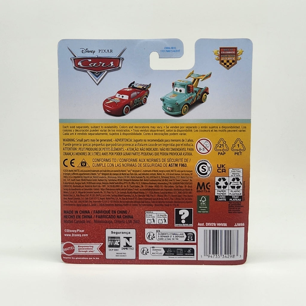 Mater Race To Celebrate New 2026 Disney Pixar Cars 1:55 20th Anniversary 2