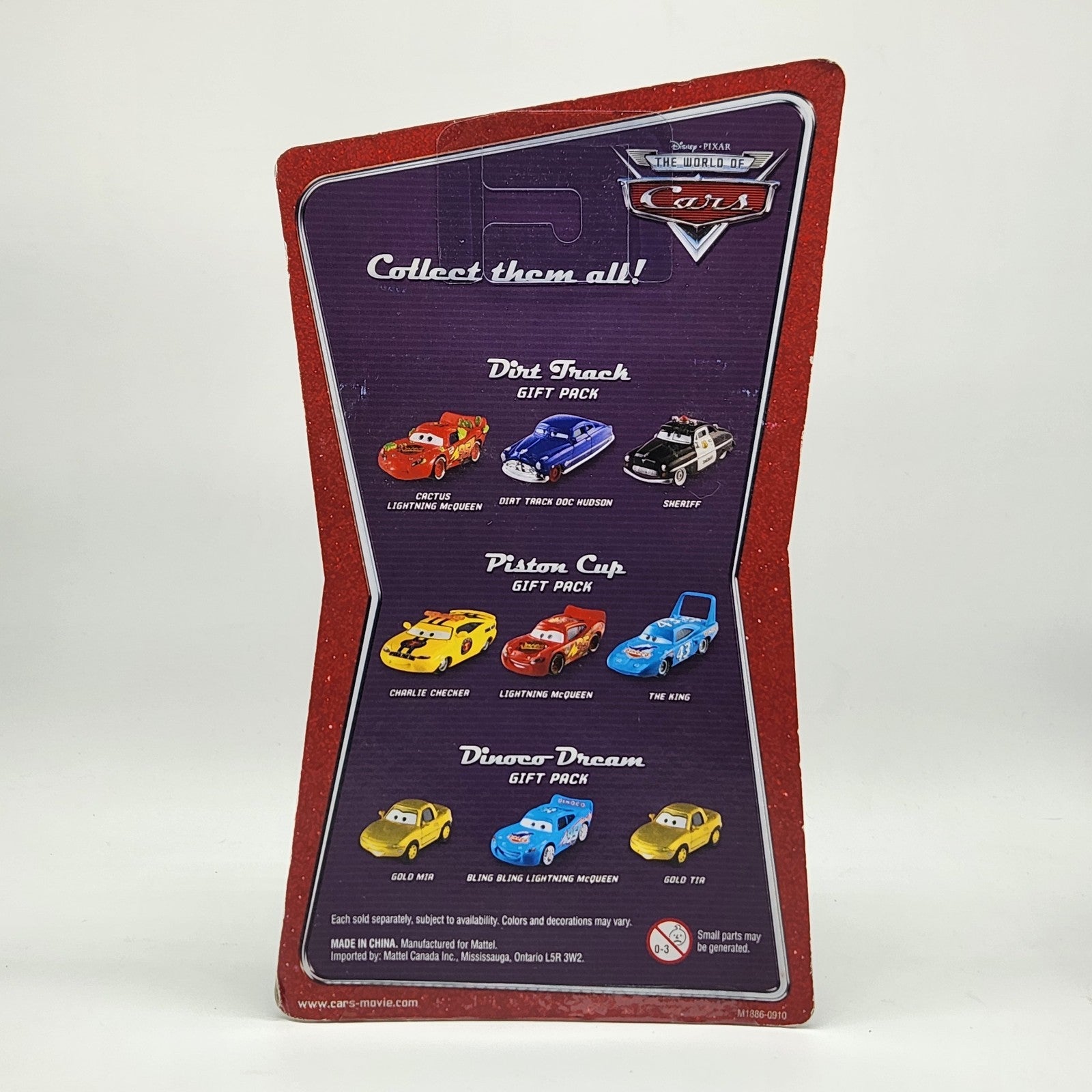 Disney Pixar World Of Cars Dinoco Dream Gift Pack Gold Tia And Mia Bling Bling 3