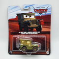 Disney Pixar Cars Pit Crew Sarge 2025 Metal Mattel 1:55 Diecast Car0