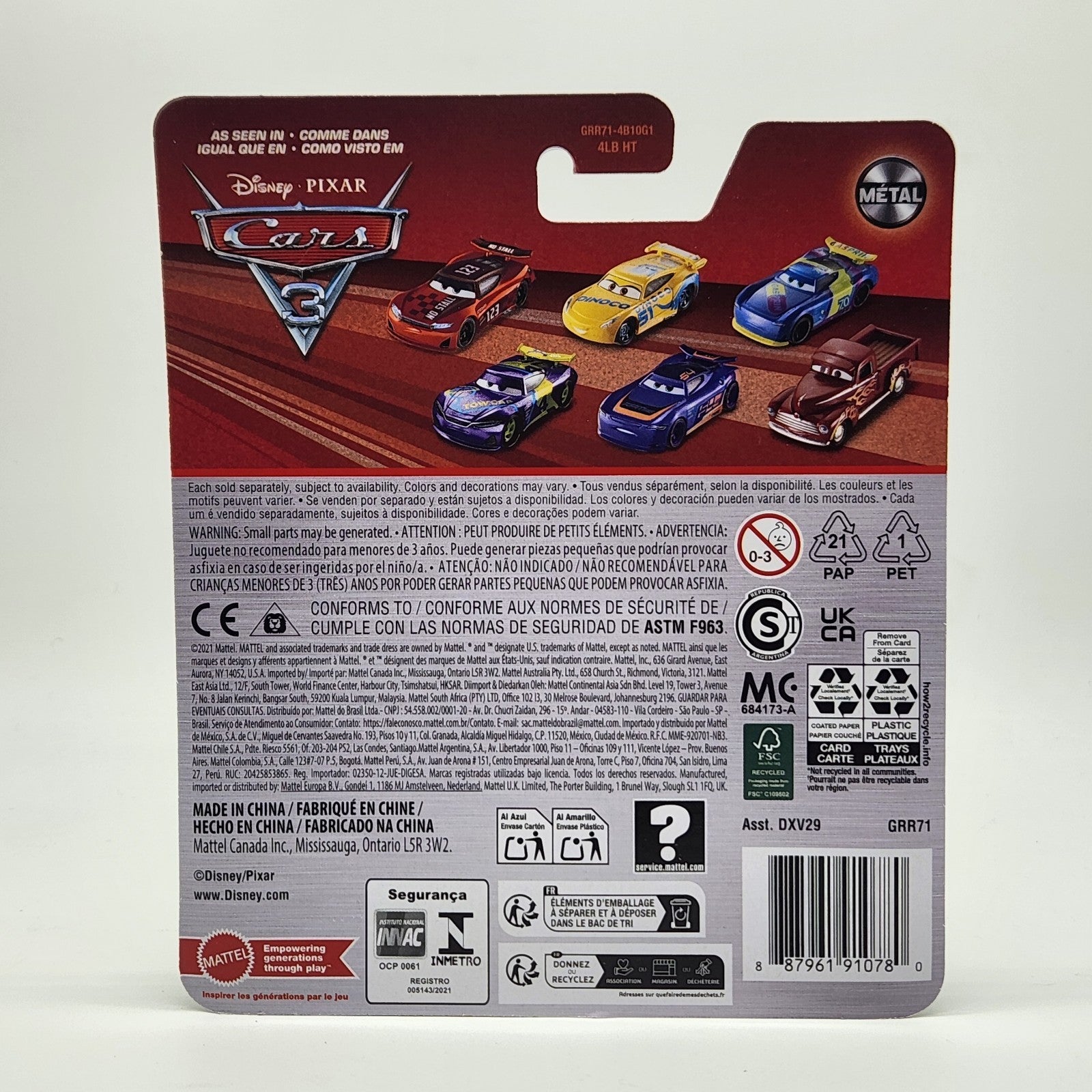 Jimmy Lugwrench Disney Pixar Cars 2026 Diecast Mattel 1:55 Grandol Oil GRR713