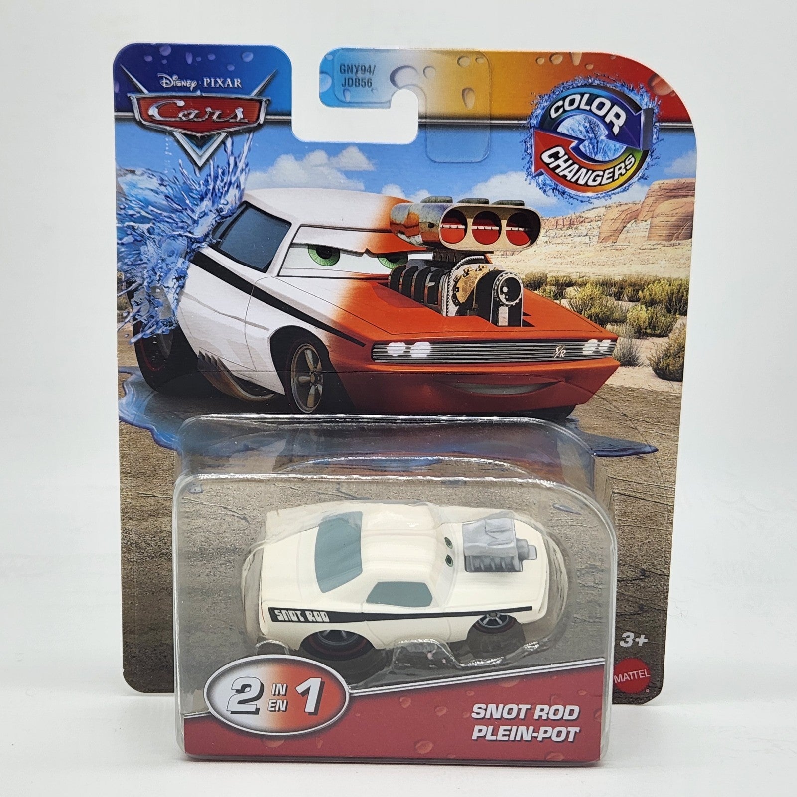 Disney Pixar Cars Color Changers SNOT ROD Diecast 1:55 Scale Collectible NEW0