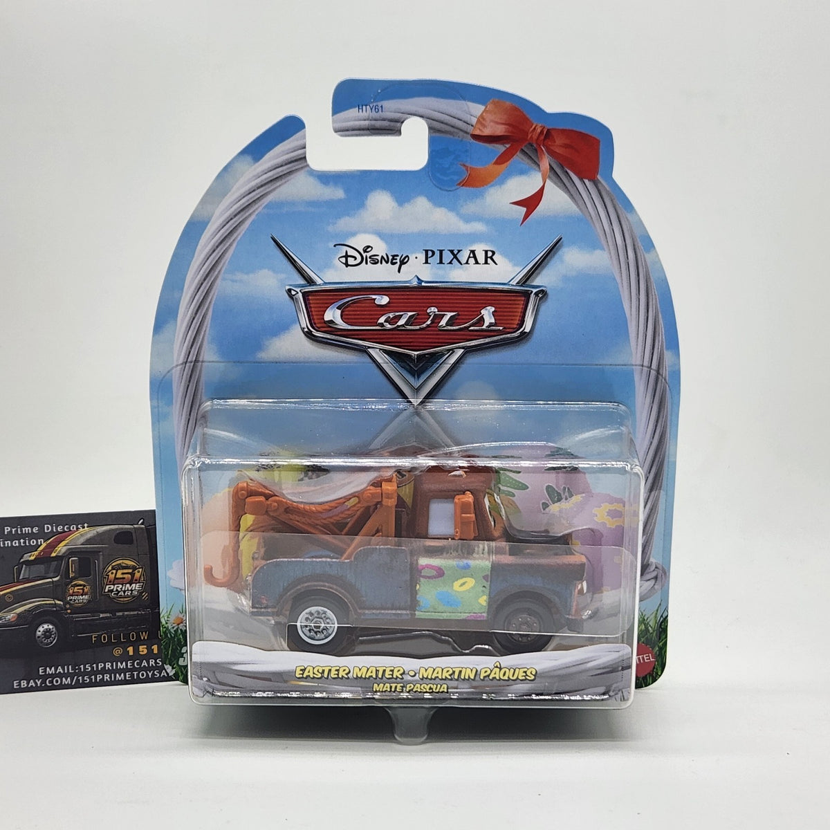 Easter Mater Disney Pixar Cars 2026 Mattel Toy Car 1:550