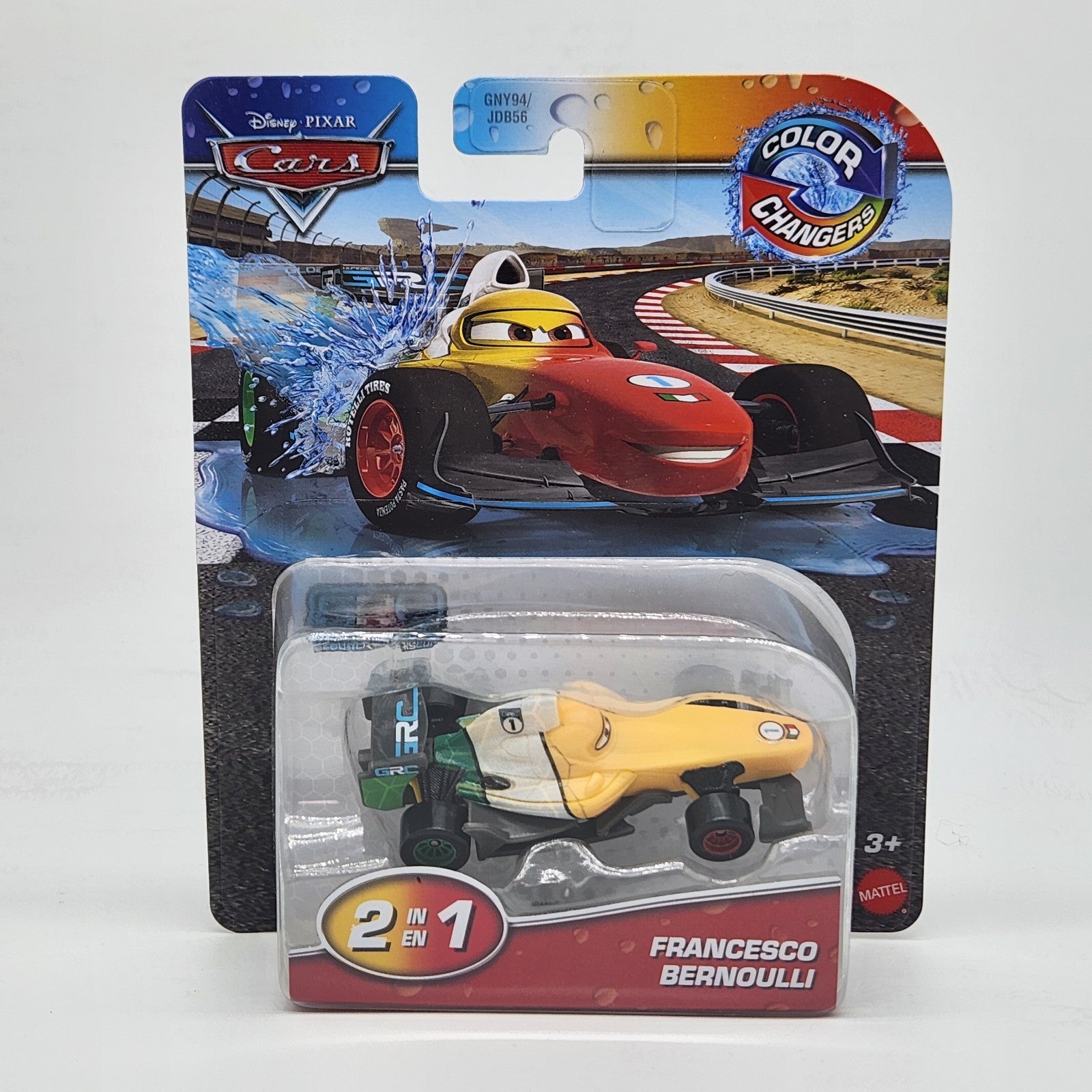 Disney Pixar Cars Color Changers GRC FRANCESCO BERNOULLI Diecast Car Collectible0