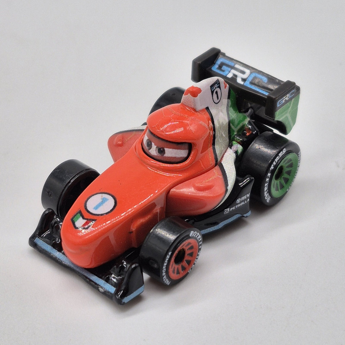 GRC Francesco Bernoulli Disney Pixar Cars Mini Racers 1:87 Diecast0