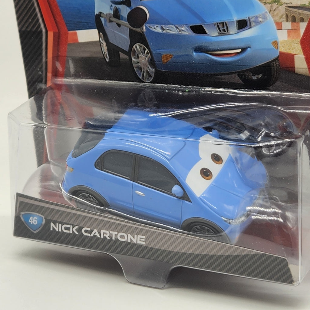 Nick Cartone 2011 Disney Pixar Cars 2 Diecast 1:55 Mattel Toy Sealed1