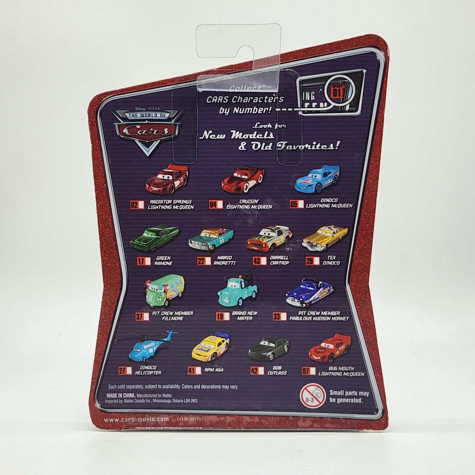 Winford Bradford RPM #64 Disney Pixar World Of Cars 2008 1:55 Diecast Toy4