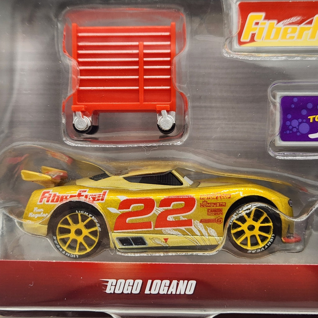 Disney Cars Nascar 2 Pack Gogo Logano And Bubba Wheelhouse Pixar Mattel 1:55 2