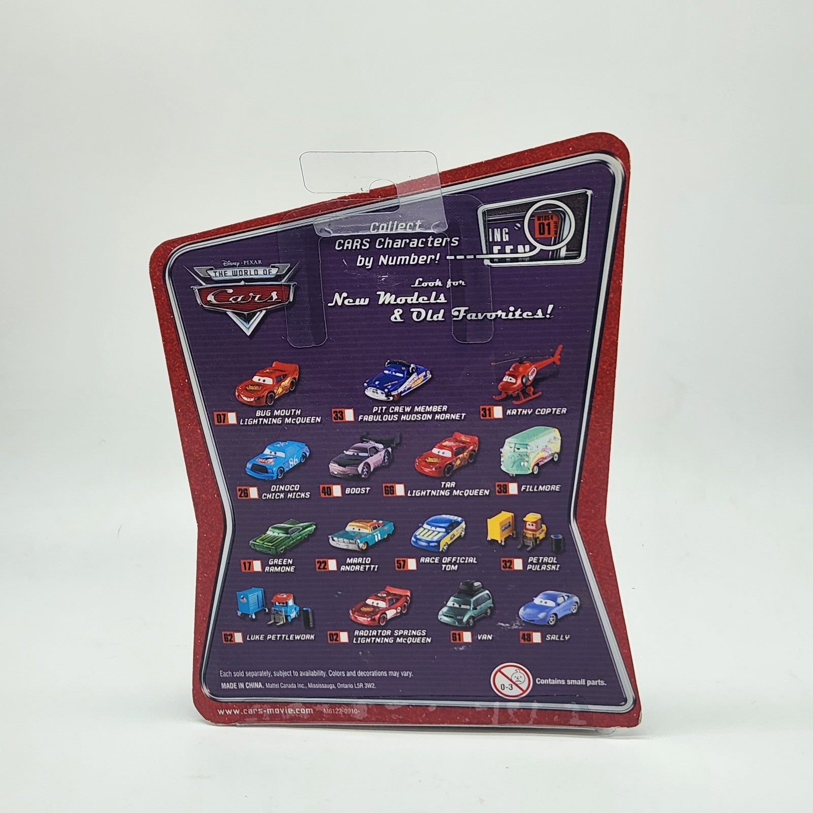 Disney Pixar The Cars World Of Cars 2007 PETROL PULASKI #32 Diecast 4