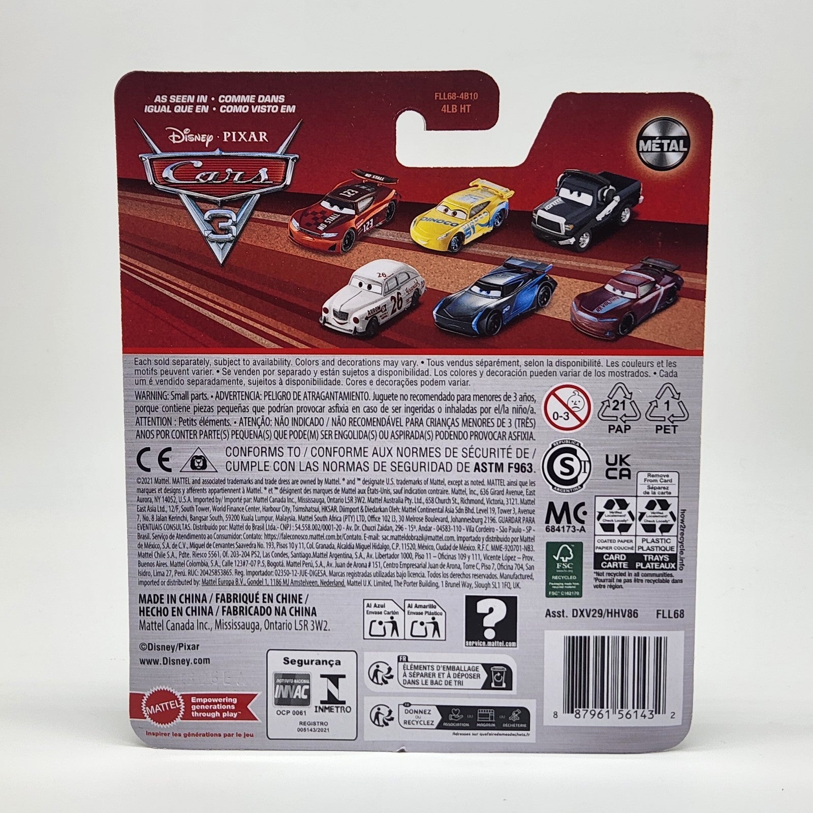 Mater With #95 Hat 2026 Disney Pixar Cars 1:55 Mattel Diecast New 2