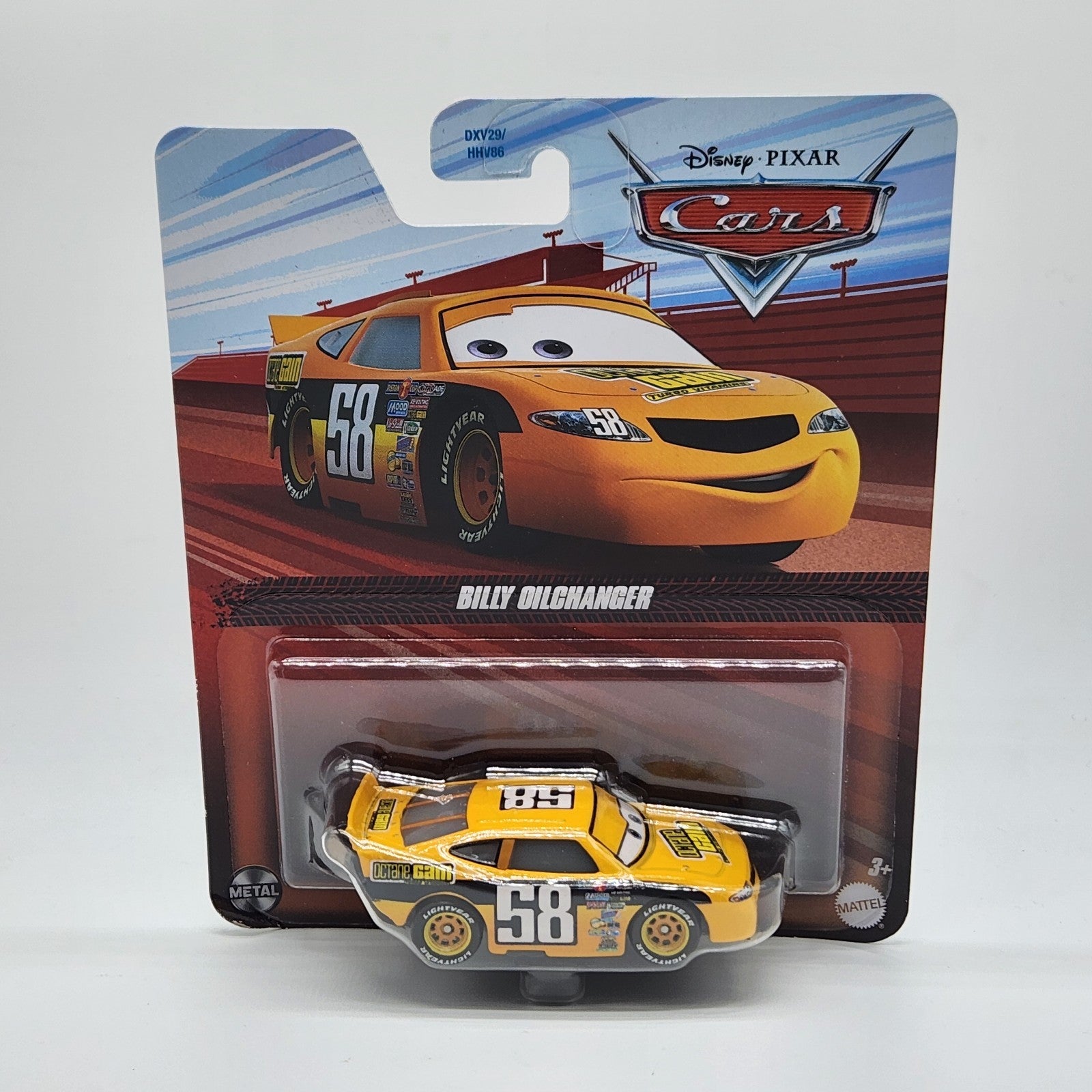 DISNEY PIXAR CARS BILLY OILCHANGER #58 OCTANE GAIN METAL 2025 1:55 Diecast0