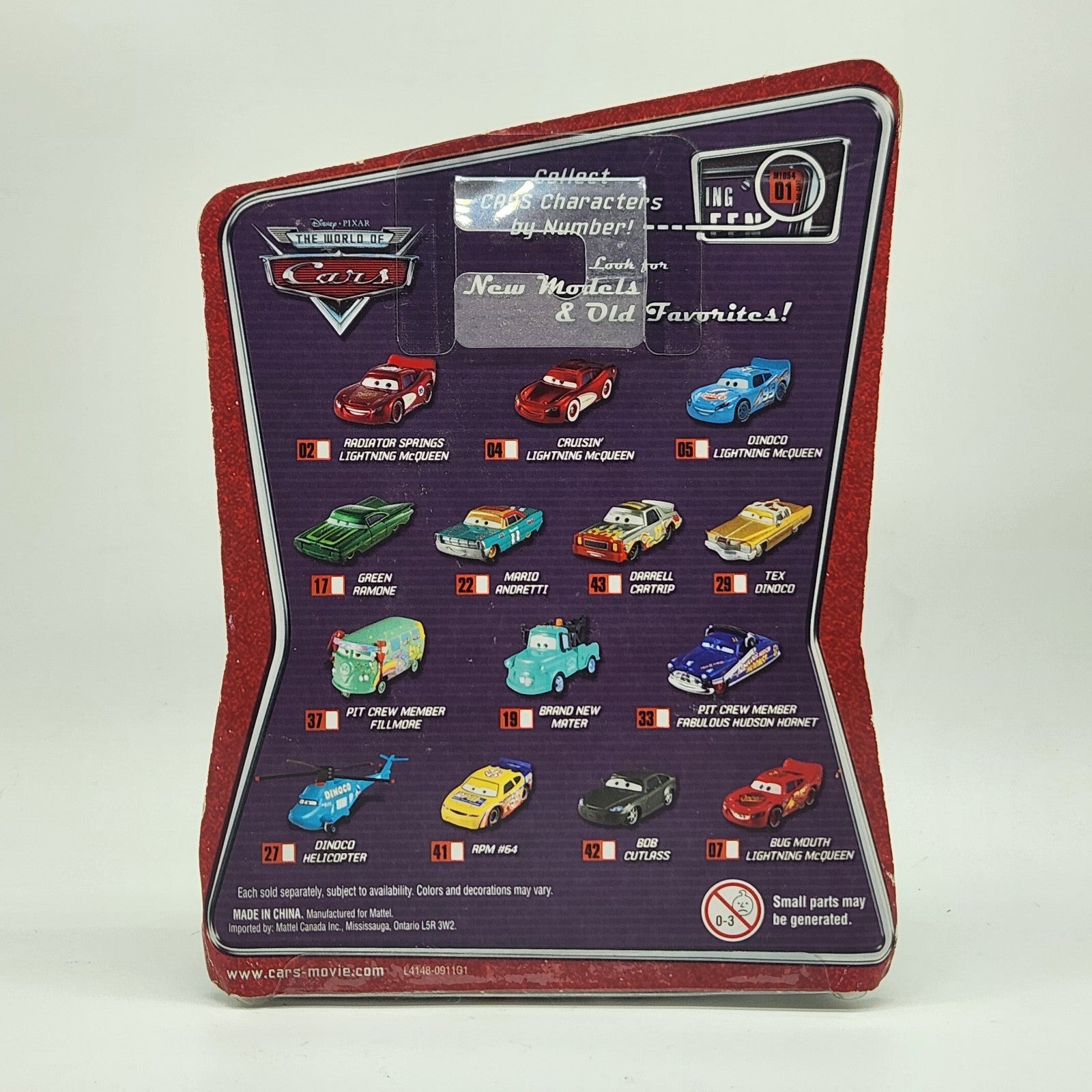 Winford Bradford RPM #64 Disney Pixar  World Of Cars 2008 1:55 Diecast2