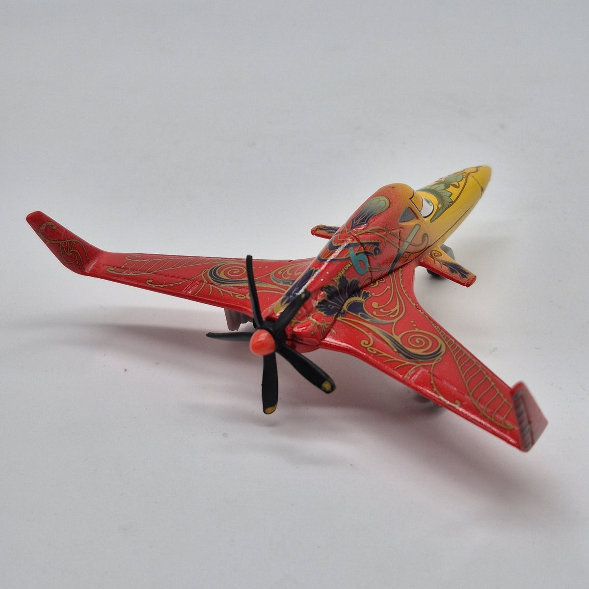 Ishani 2013 Disney Pixar Planes 1:55 Diecast Toy Indian Racer Mattel 2