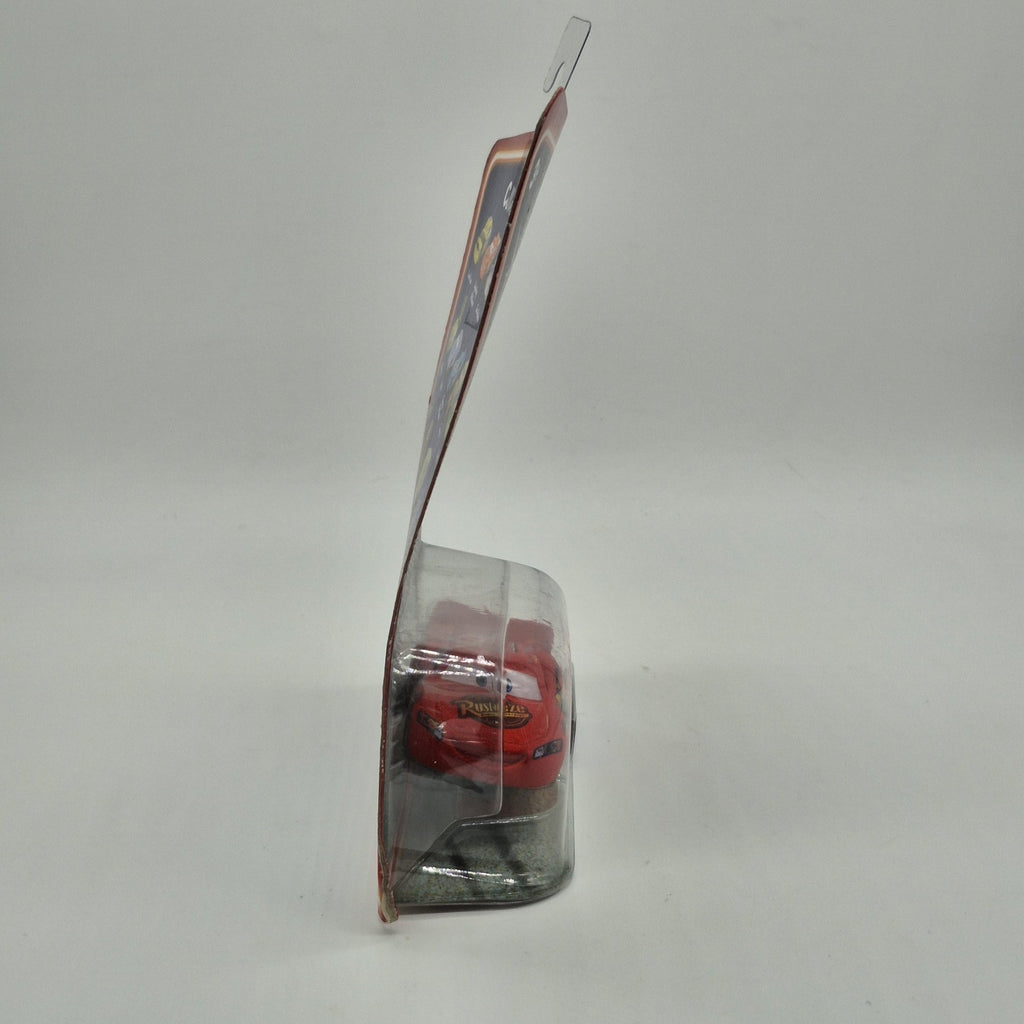 Disney Pixar Cars Supercharged Dirt Track McQueen 1:55 Diecast New Mattel2