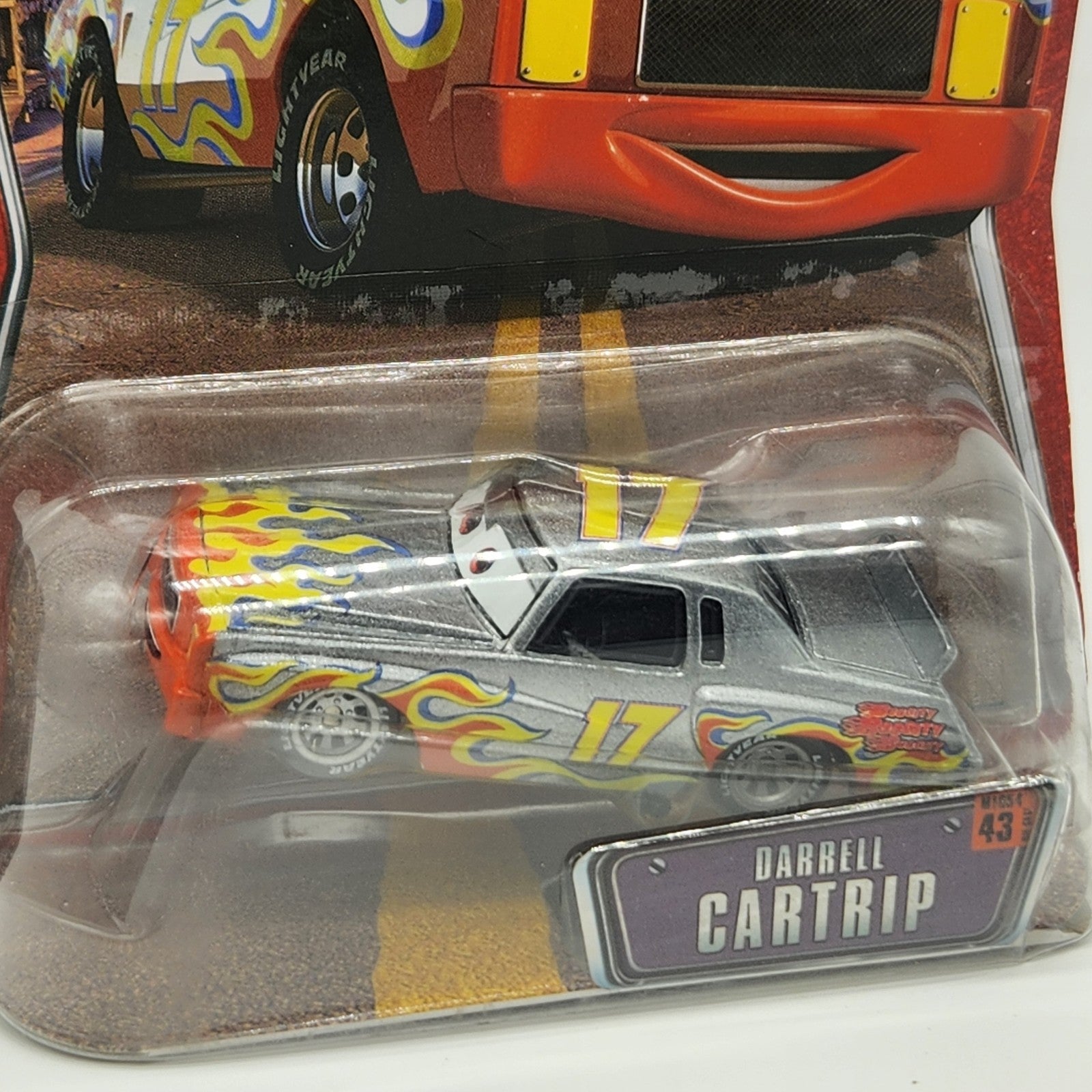 Darrell Cartrip #43 Disney Pixar The World of Cars 2008 1:55 Diecast Mattel1