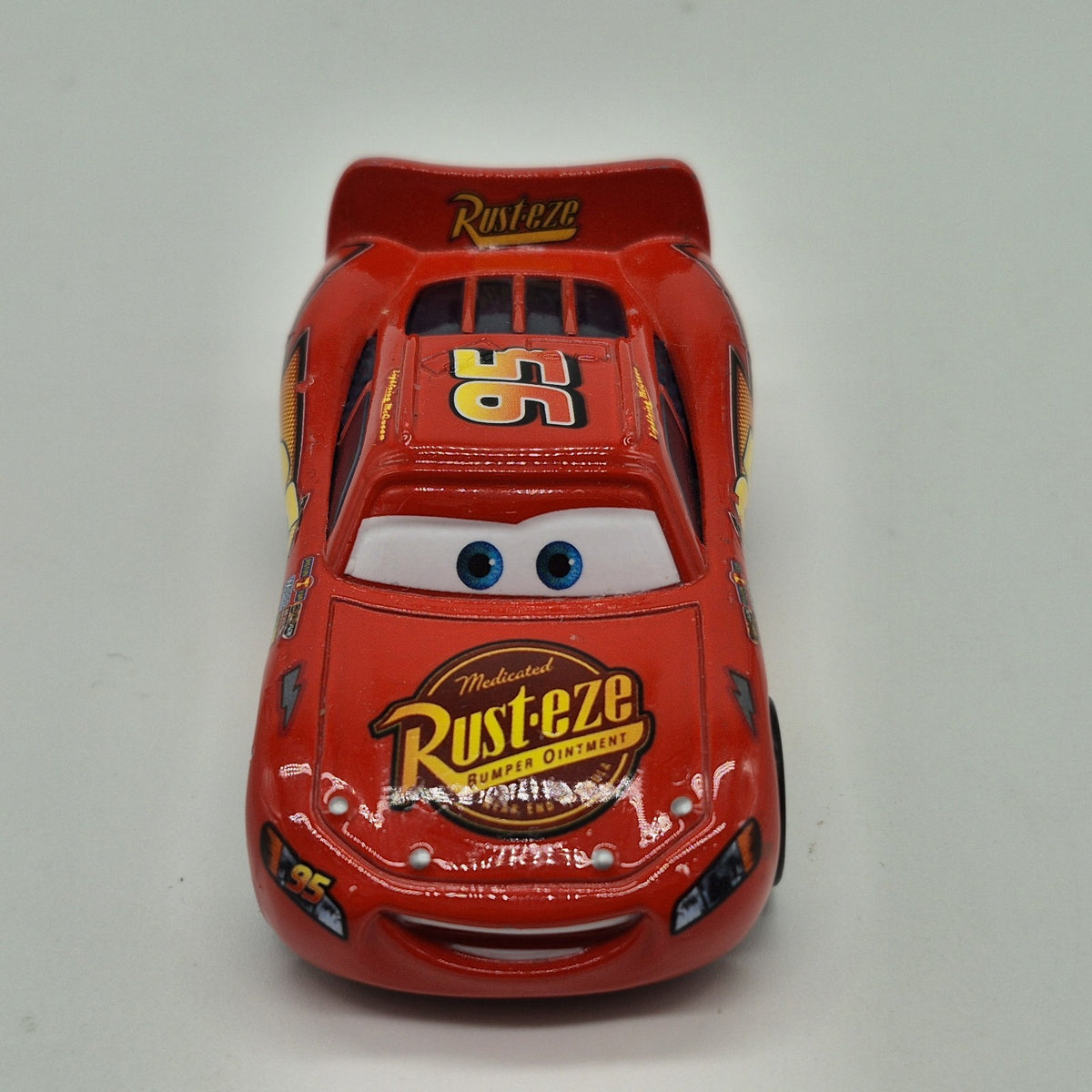 Classic Lightning McQueen Loose Disney Pixar Cars 1:55 Diecast Car Rusteze9