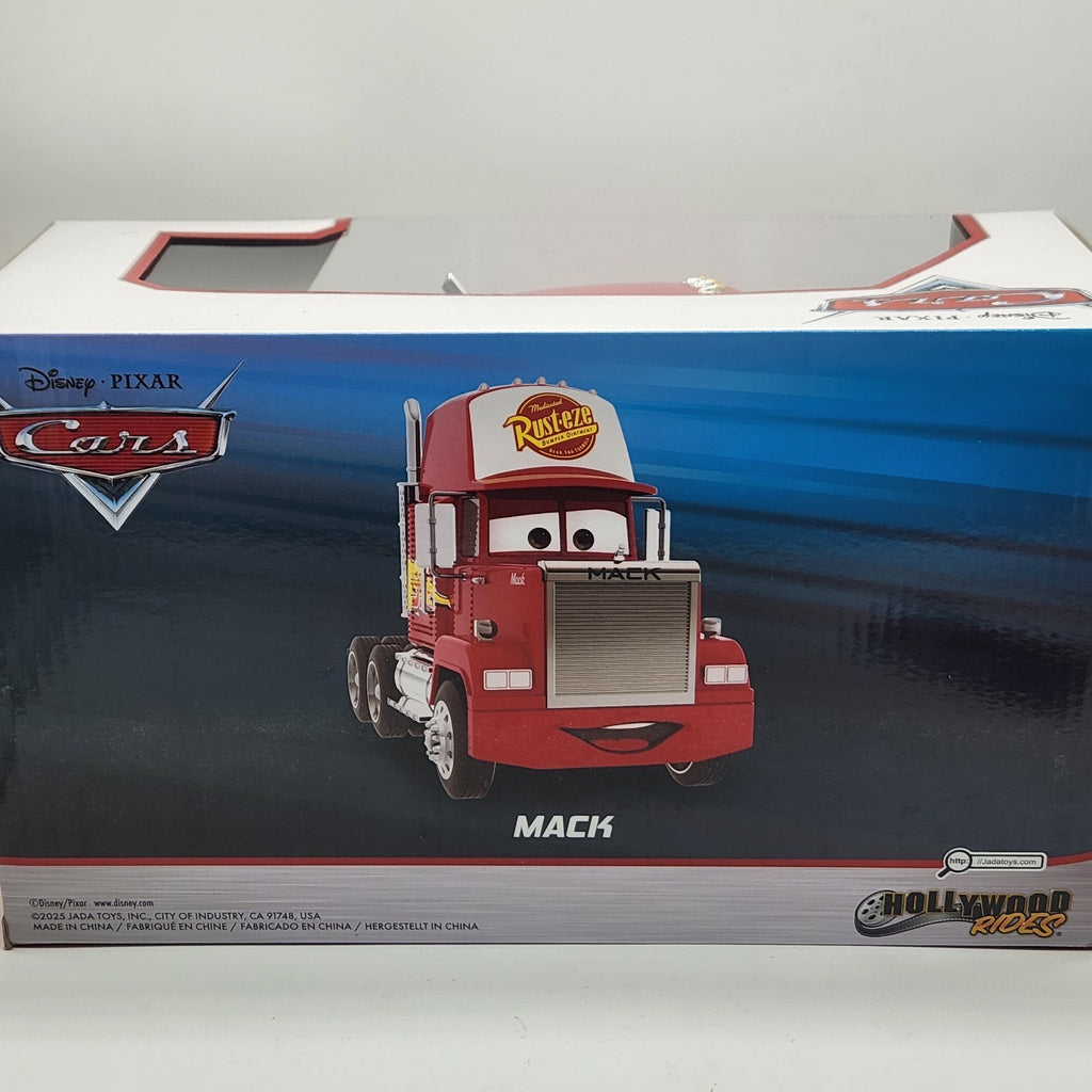 Jada Toys 1:24 Mack Truck Disney Pixar Cars Die-Cast Metal Vehicle Hauler3