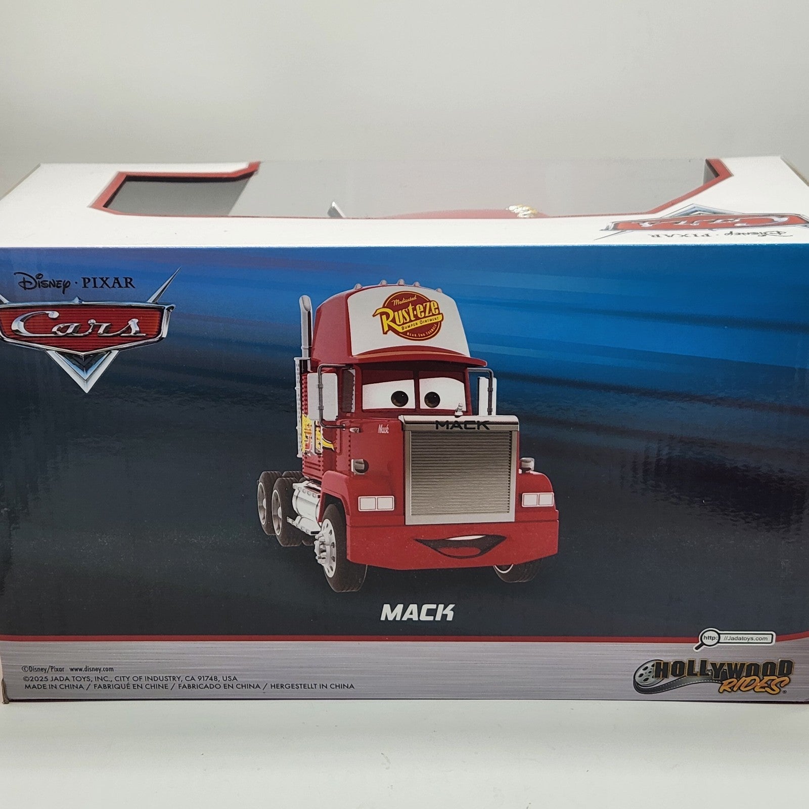 Jada Toys 1:24 Mack Truck Disney Pixar Cars Die-Cast Metal Vehicle Hauler3