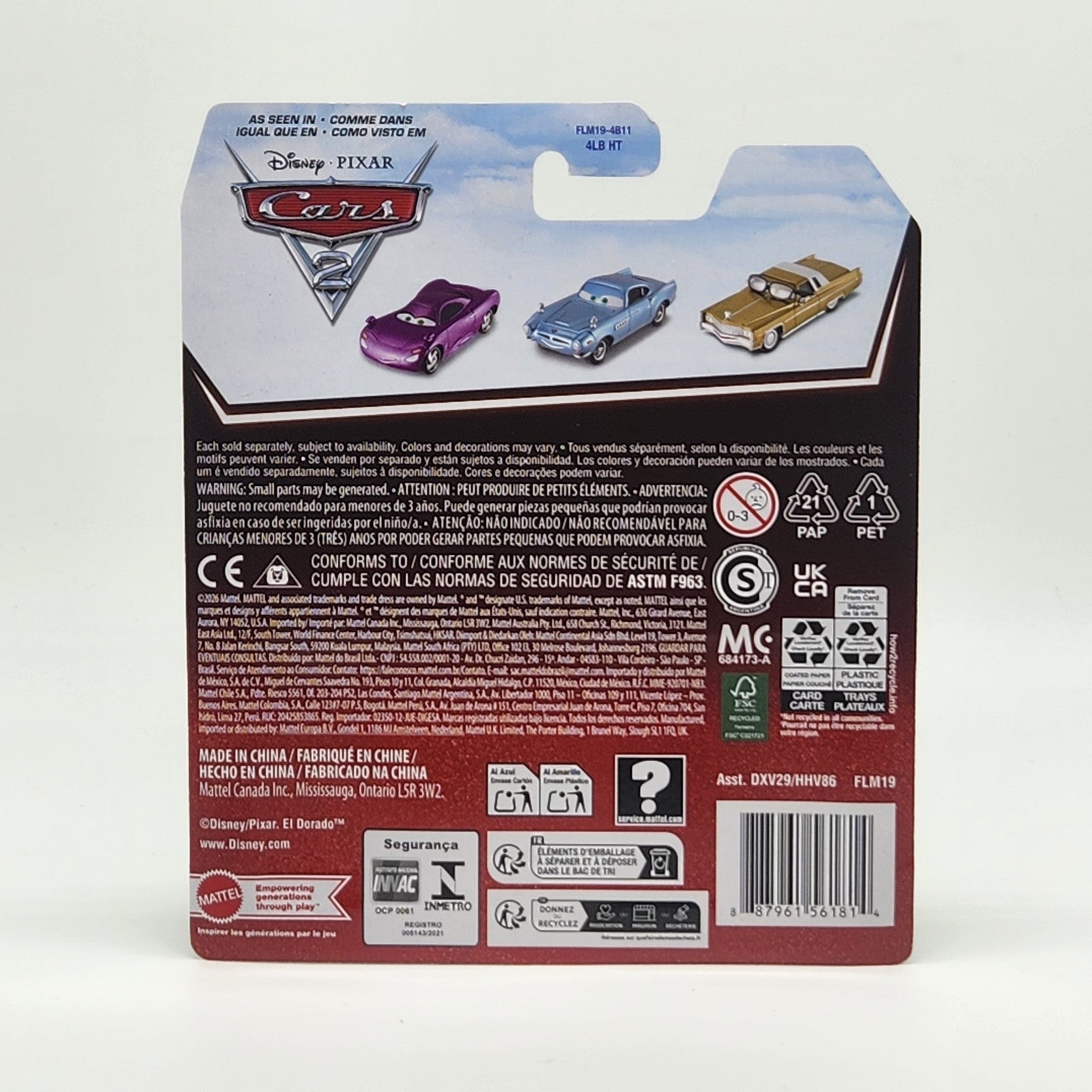 Carla Veloso Disney Pixar Cars 20th Anniversary 1:55 2026 Mattel2