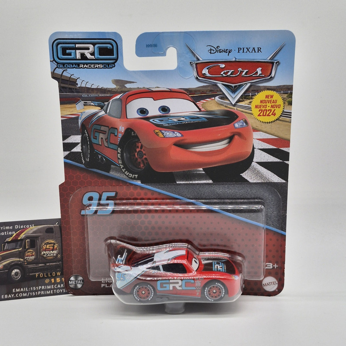 DISNEY PIXAR 2024 GRC GLOBAL RACERS CUP -  Grc LIGHTNING McQUEEN0