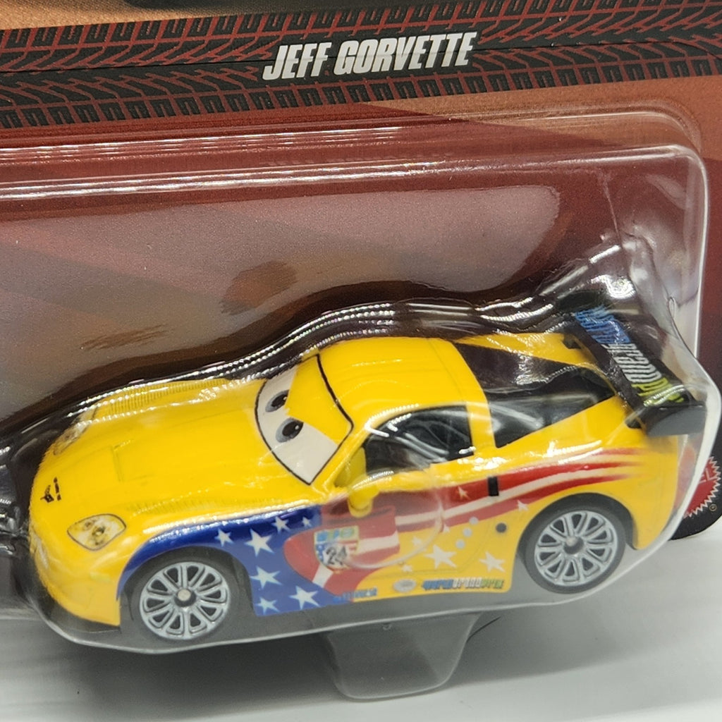 Jeff Gorvette Pat Traxson 2026 Disney Pixar Cars 1:55 (1$ Shipping On Added Cars2