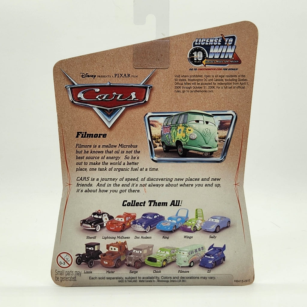 Disney Pixar Cars 2006 DESERT SERIES Fillmore   1:55 Scale Diecast Van2