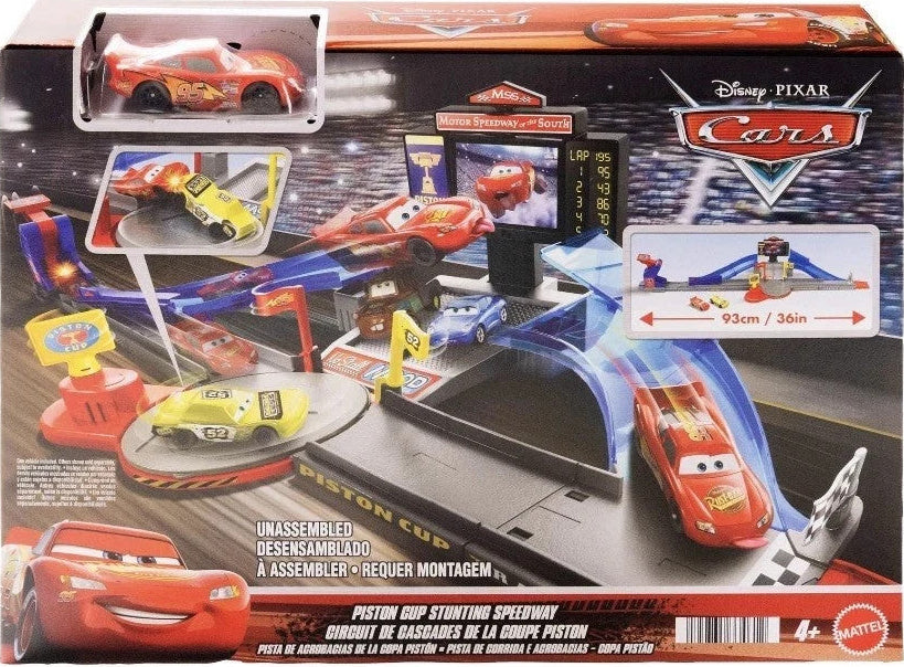 Disney Pixar Cars Piston Cup Stunt Speedway Playset 2026 Mattel Toys1