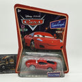 2007 Disney Pixar Cars Supercharged Ferrari F430 Mattel 1:55 Diecast Car0