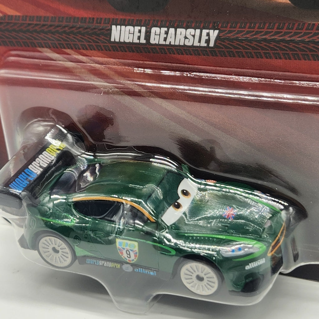 Nigel Gearsley Disney Pixar Cars 2 World Grand Prix 1:55 Aston Martin Diecast1