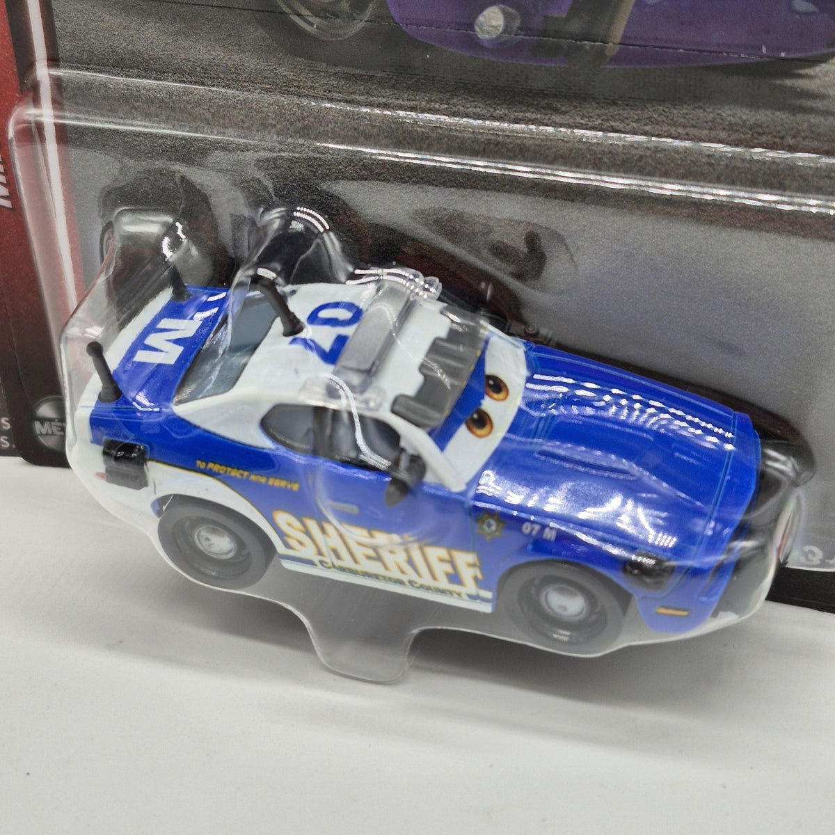 Disney Pixar Cars Mike 07 Sheriff 20th Anniversary New 2026 Metal Series1