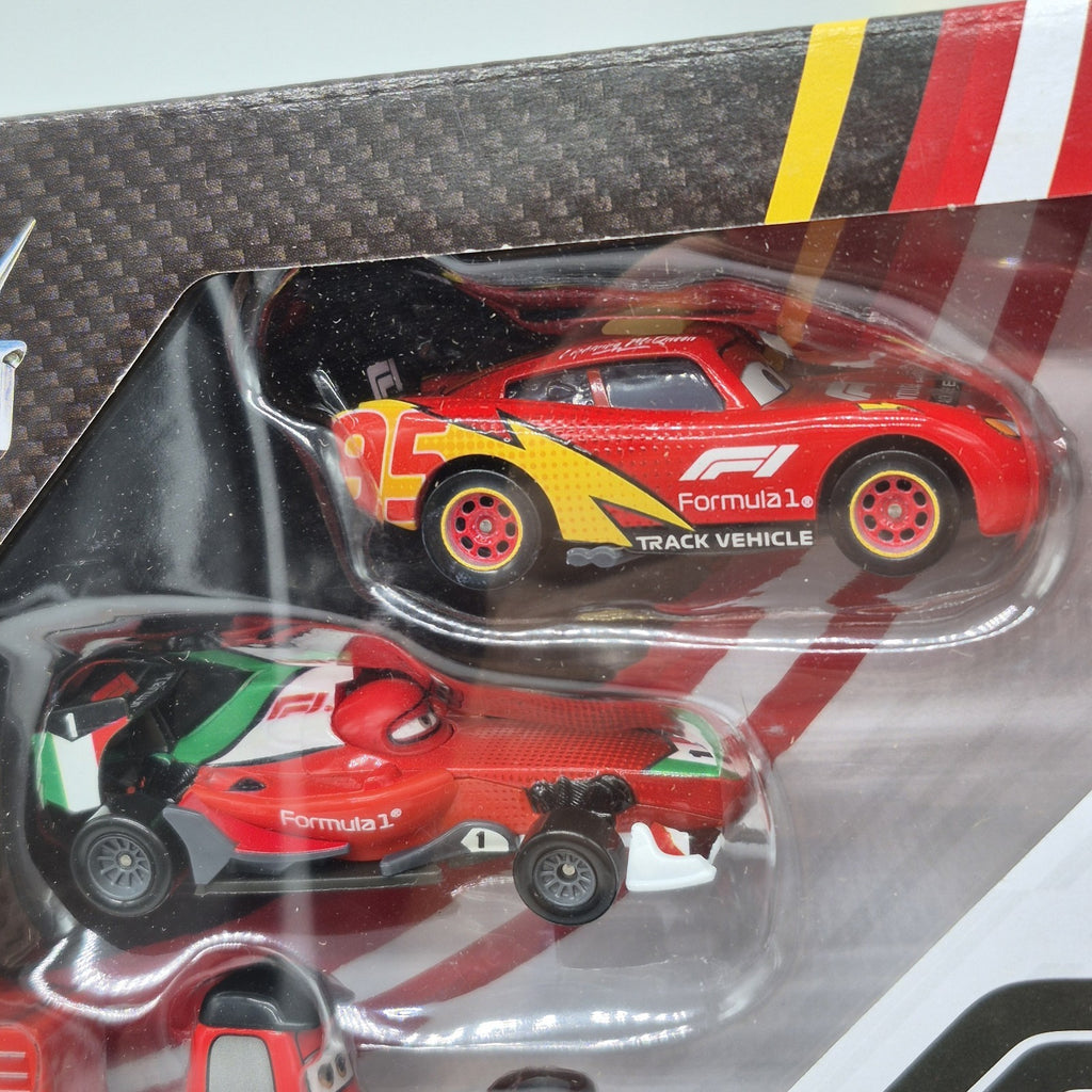 Formula 1 Disney Pixar Cars Lightning McQueen Franceso F1 Pitty 2026 Diecast1
