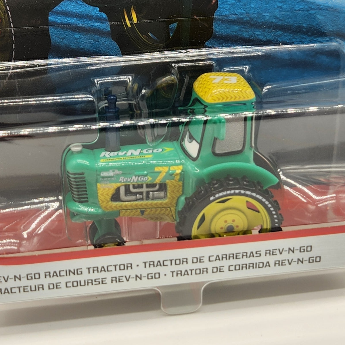 2018 Disney Pixar Cars TRACTOR TRAINING Rev N Go Racing Tractor GBV57 1:55 Toy1