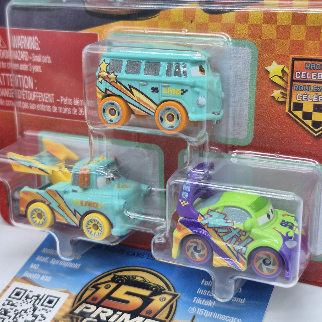 Disney Pixar Cars 2026 Race to Celebrate Mini Racers Fillmore Mater Wingo 1:870