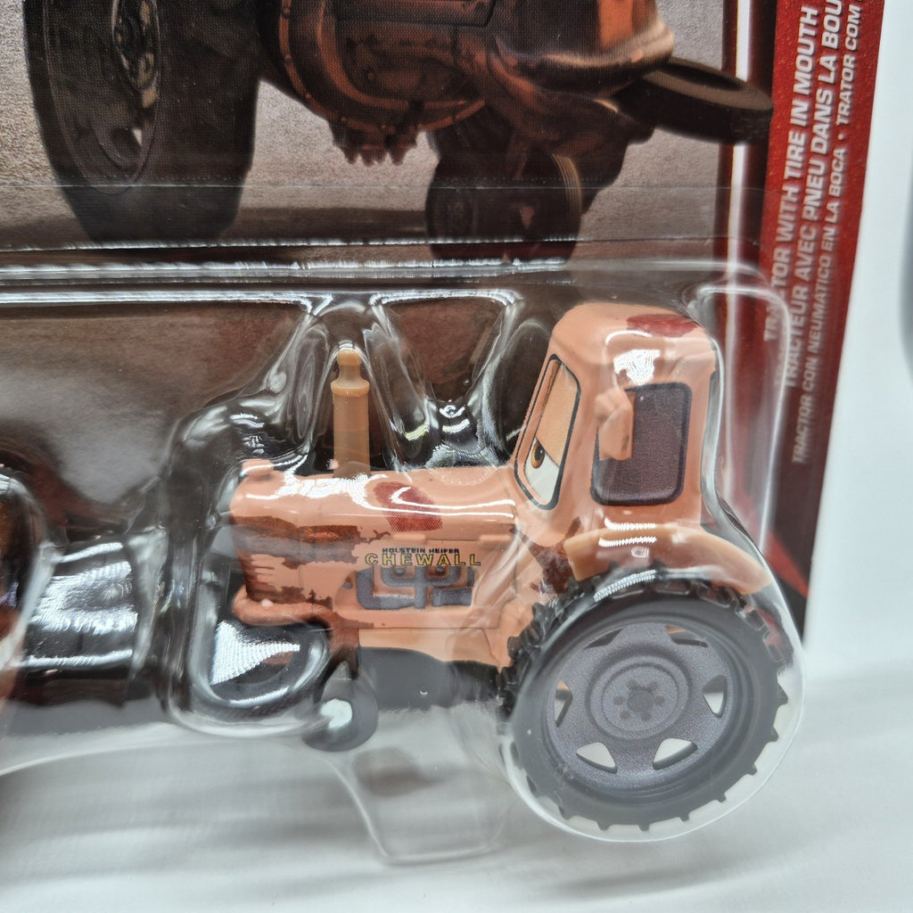 Disney Pixar Cars Mater And Tractor Tire in Mouth 2-Pack 20th Anniversary 1:552