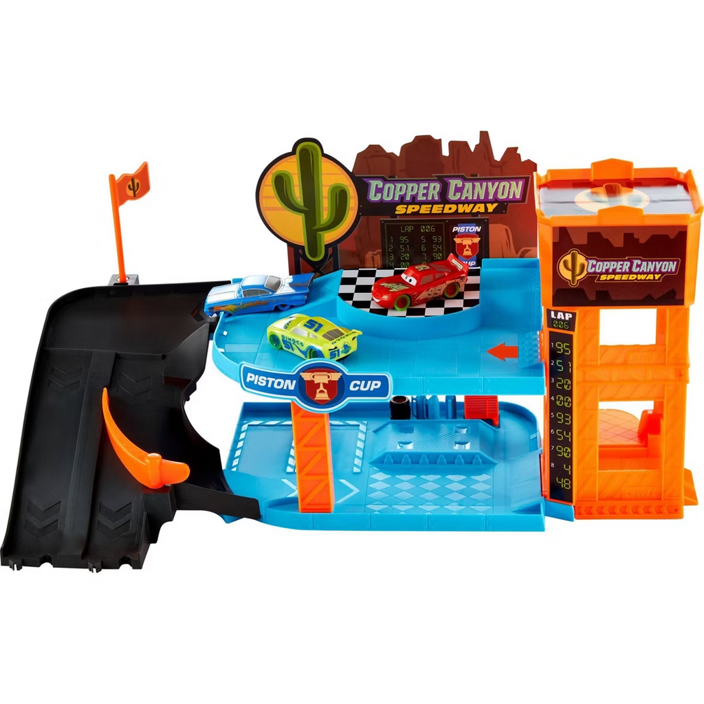 Copper Canyon Glowing Garage 2025 Disney Pixar Cars Playset 1:55 Target Mattel1
