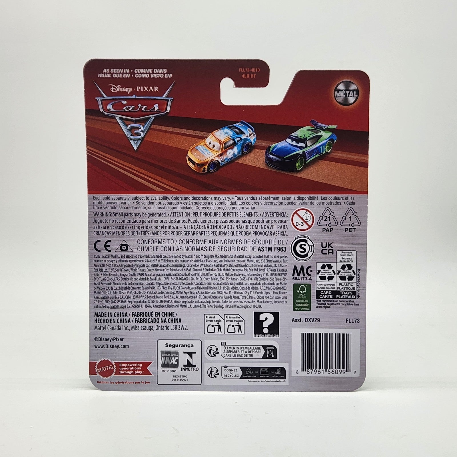 Chris Roamin Combustr Next Gen Disney Pixar Cars 1:55 Diecast Car2