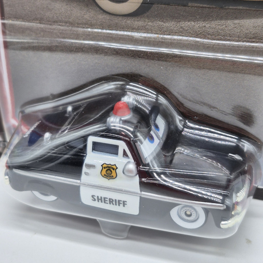 Sheriff 2027 Disney Pixar Cars 1:55 Diecast Radiator Springs Cop Car1