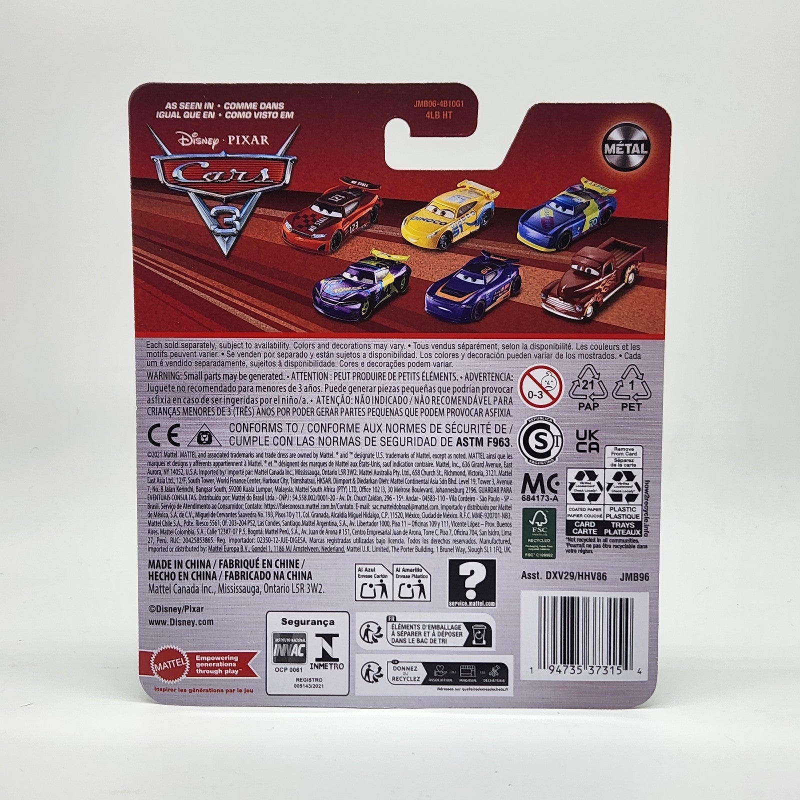 Ray Reverham IGNITE Pickup w/HEADSET 2026 Disney Pixar Cars 1:55 JMB962