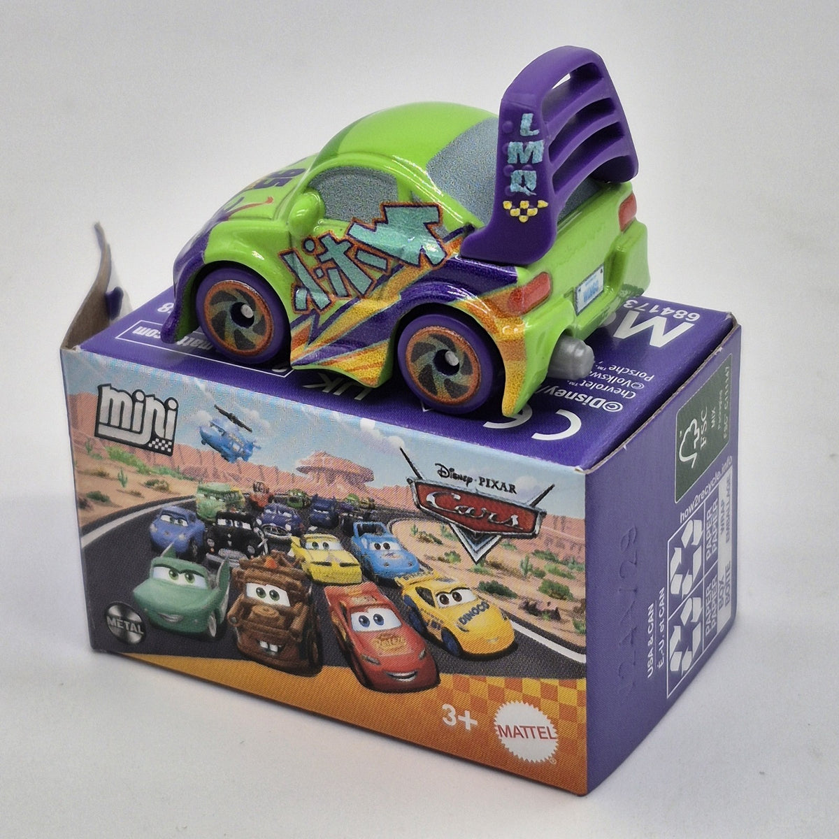 Race To Celebrate Wingo 2026 Disney Pixar Cars Series 3 Mini Racers 1:87 Diecast1