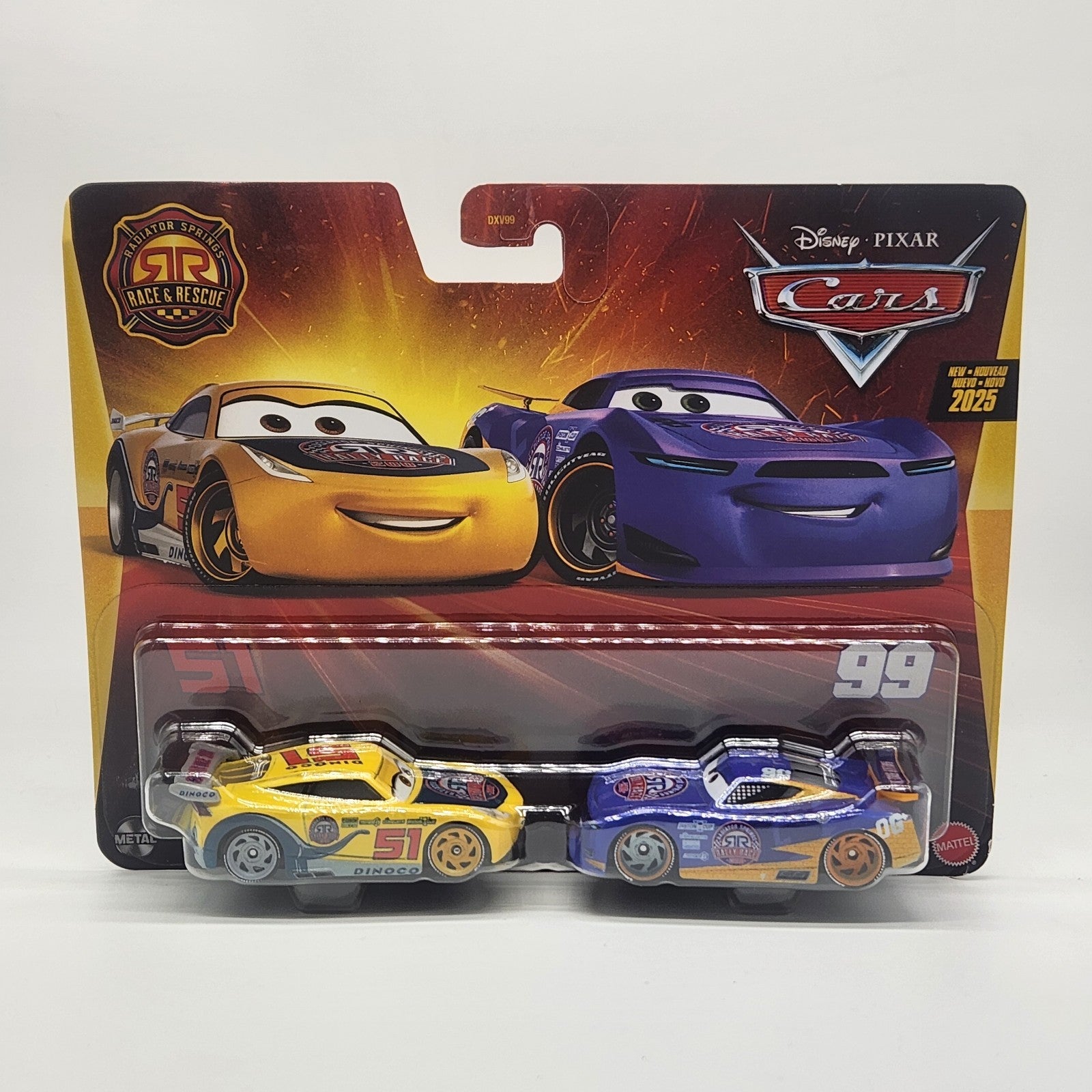 DISNEY PIXAR CARS RADIATOR SPRINGS RACE & RESCUE CRUZ RAMIREZ & DANNY SWERVEZ0