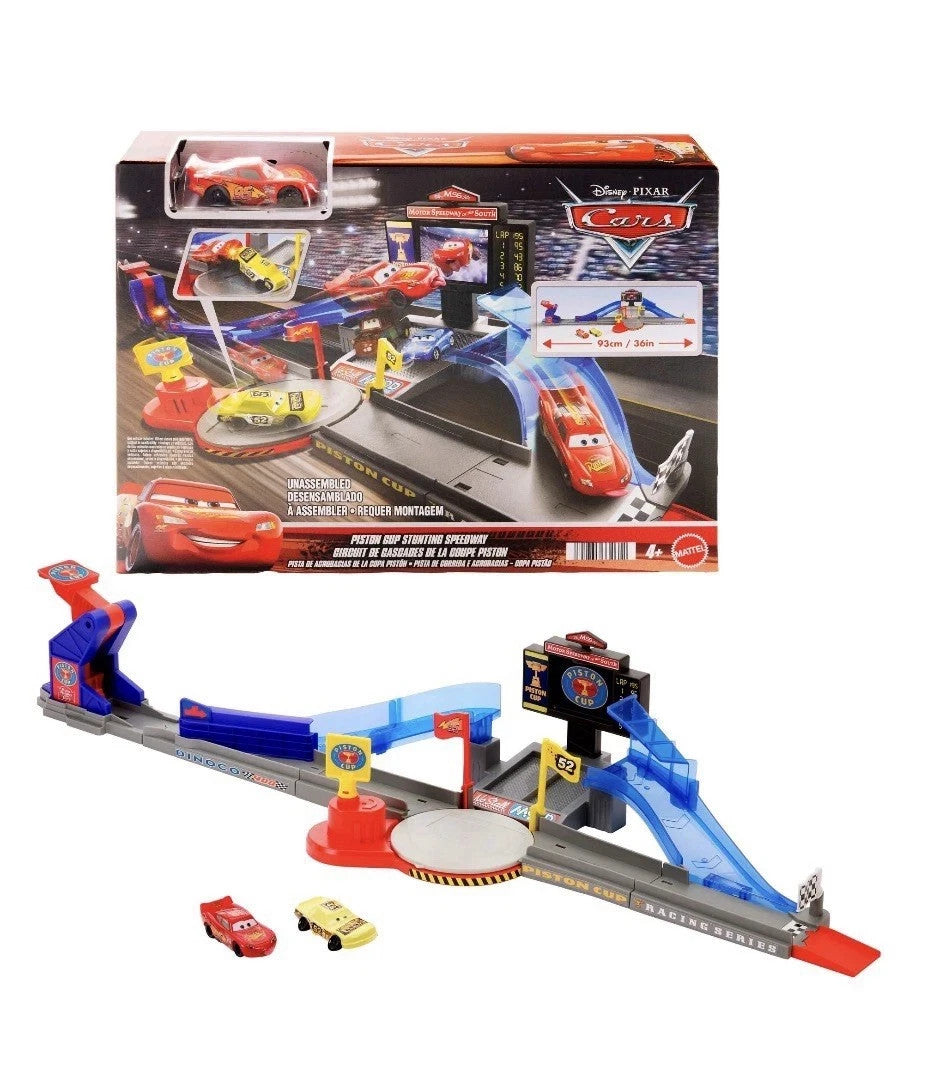 Disney Pixar Cars Piston Cup Stunt Speedway Playset 2026 Mattel Toys0