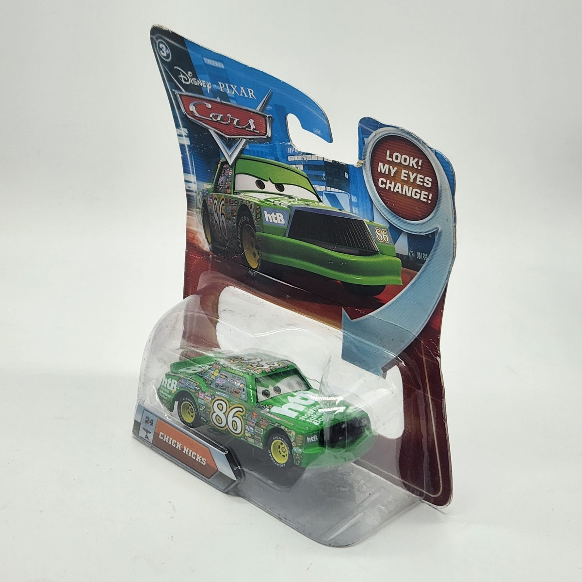 Chick Hicks 24 Lenticular Disney Pixar Cars 2010 Look My Eyes Change 1:552