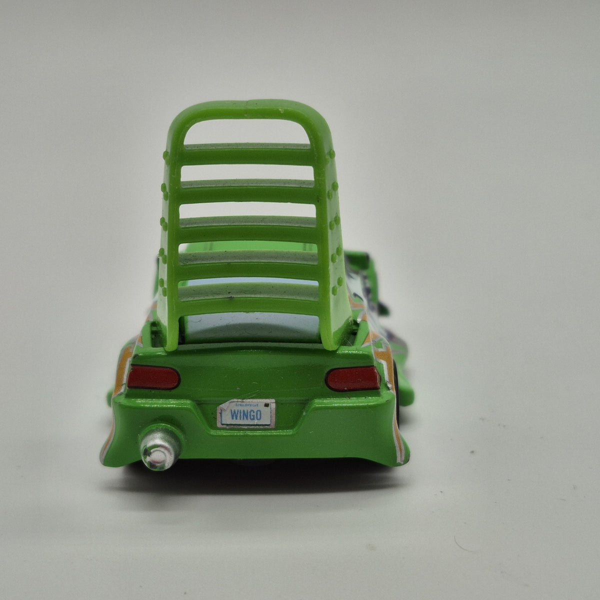 Wingo Disney Pixar Cars 1:55 Loose Diecast Car Green Purple China 4
