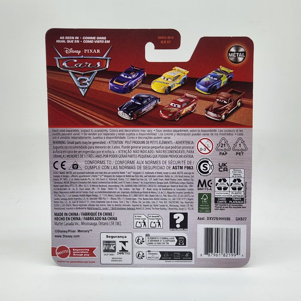Jonas Carvers 2026 Disney Pixar Cars #123 Next Gen Piston Cup Racer 1:55 2