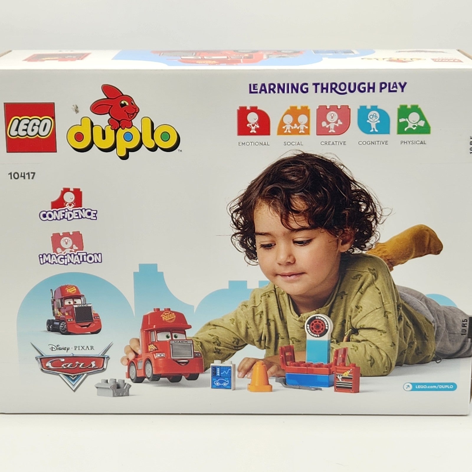 LEGO DUPLO: Mack at the Race 10417 Disney Pixar Cars Movie Toy Mack Truck 20253