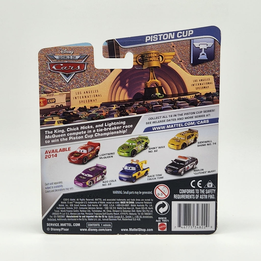 N20 Cola #68 2014 Piston Cup Disney Pixar Cars 1:55 Mattel Diecast Toy2