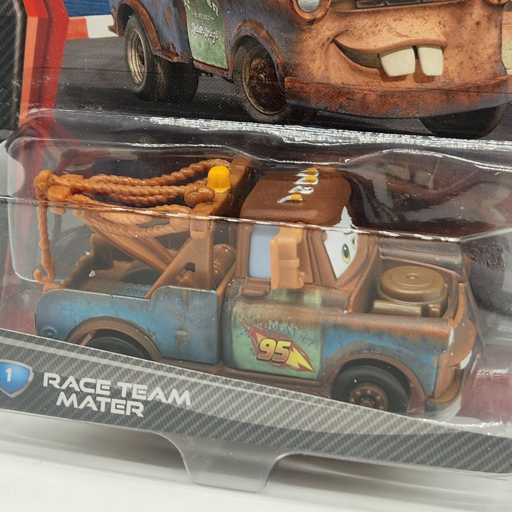 2010 Disney Pixar Cars 2 Race Team Mater #1 Diecast 1:551