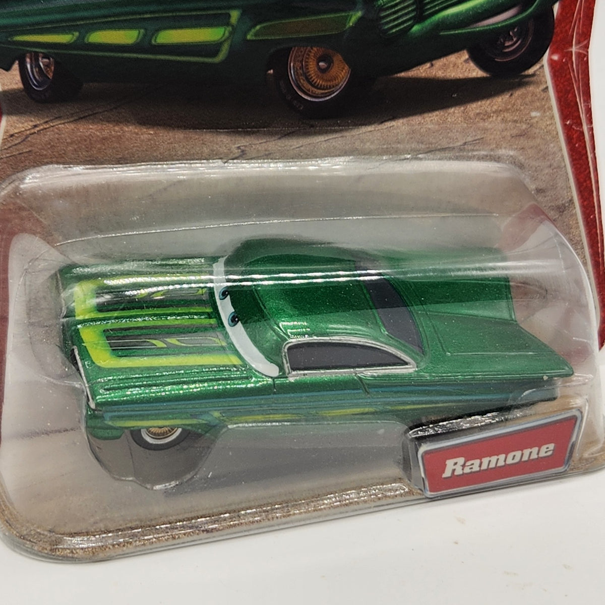 2005 Mattel Disney Pixar Cars Green Ramone Desert Series Diecast Vehicle1