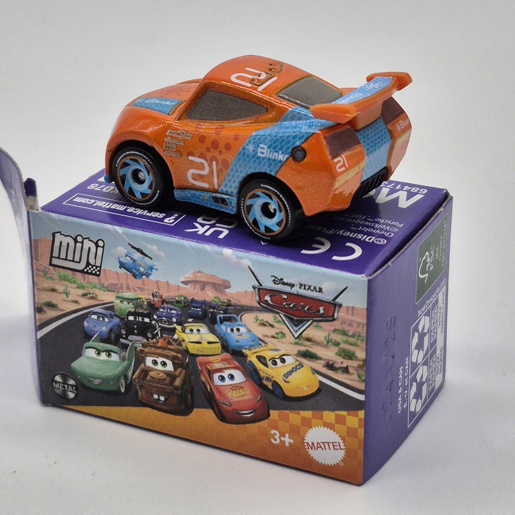 Ryan Laney Blinkr 2026 Disney Pixar Cars Series 3 Mini Racers 1:87 Diecast Toy1