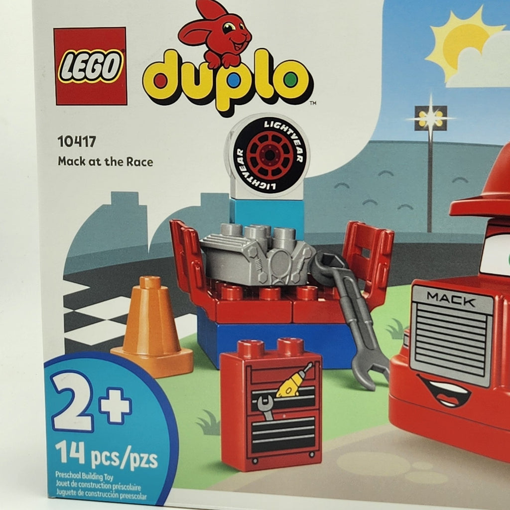 LEGO DUPLO: Mack at the Race 10417 Disney Pixar Cars Movie Toy Mack Truck 20252